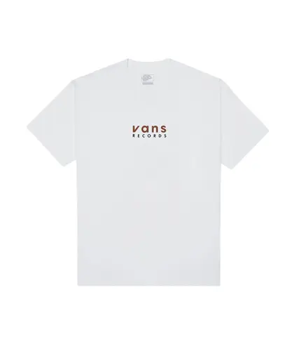 Camiseta Vans Records SS White