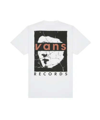 Camiseta Vans Records SS White