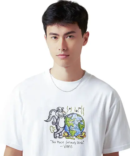 Camiseta Vans Stinky SS White