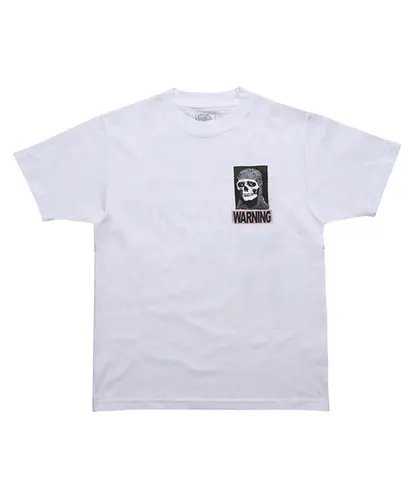 Camiseta Vans Warning Signs 4 Life SS White