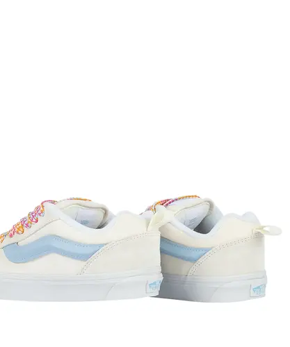 Tênis Vans Knu Skool Oversized Lace White Blue