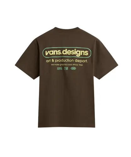 Camiseta Vans Art Production SS Coal Brown