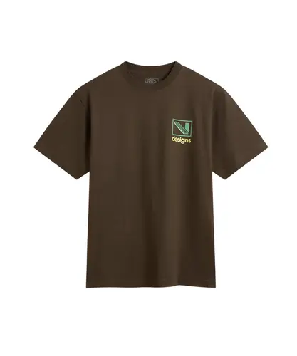 Camiseta Vans Art Production SS Coal Brown