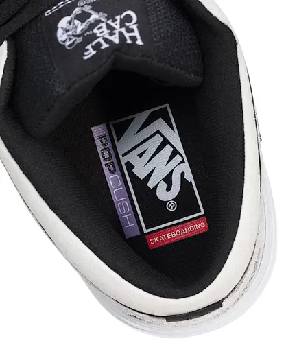 Tênis Vans Skate Half Cab Wafflecup White Black - Tênis Vans Skate