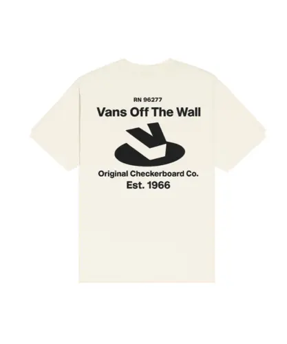 Camiseta Vans Elevated V SS Marshmallow