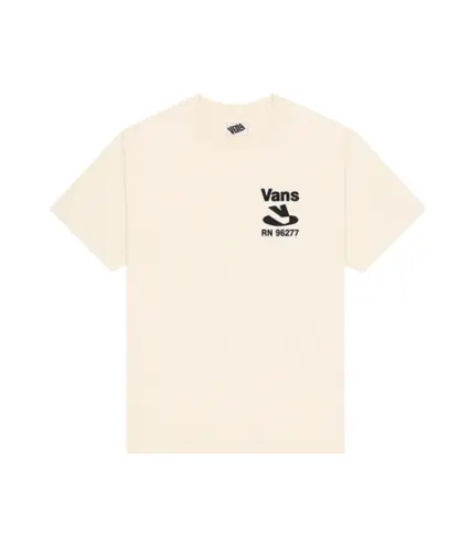 Camiseta Vans Elevated V SS Marshmallow