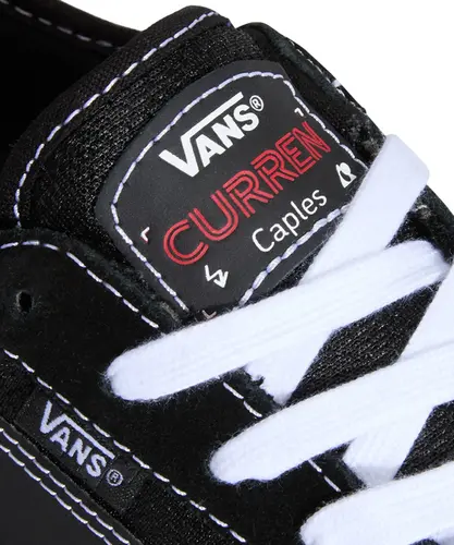 Tênis Vans Curren Caples Skate Cuarren Gum Black White