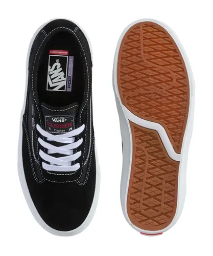 Tênis Vans Curren Caples Skate Cuarren Gum Black White