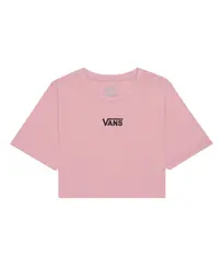 Camiseta Vans Flying V Crew Crop II Pink Dawn