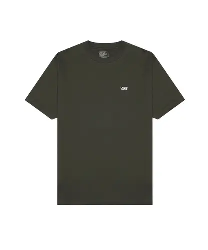 Camiseta Vans Basics Tee Coal Brown White