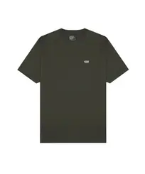 Camiseta Vans Basics Tee Coal Brown White