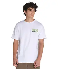 Camiseta Vans Shop Front SS White Sunny Yellow