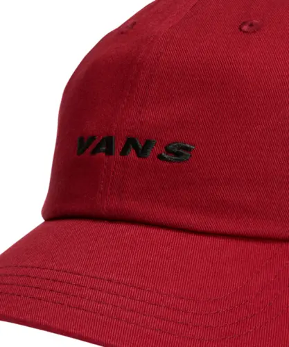 Boné Vans Check Side Curved Bill Jockey Bordeaux