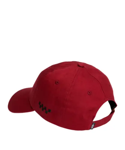Boné Vans Check Side Curved Bill Jockey Bordeaux