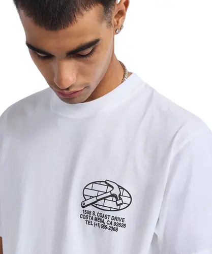 Camiseta Vans Service Repair SS White