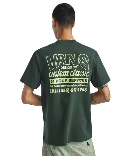 Camiseta Vans SS Shop Front Dried Kelp