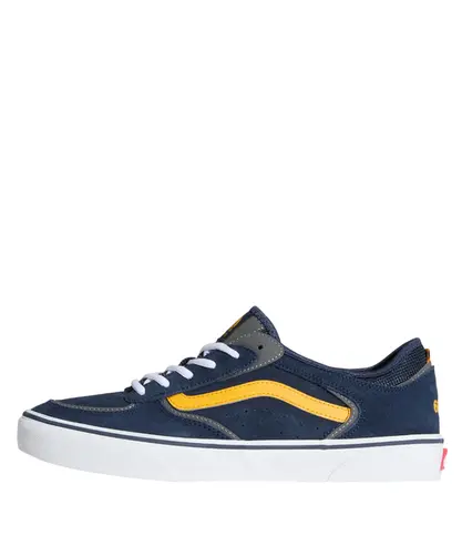 Tênis Vans Rowley Skate Navy Yellow