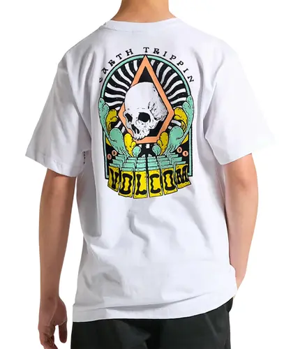 Camiseta Volcom Silk Mc Arched White