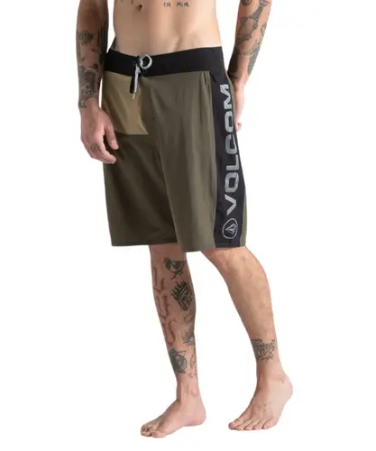 Boardshort Volcom Sabotage Army Green