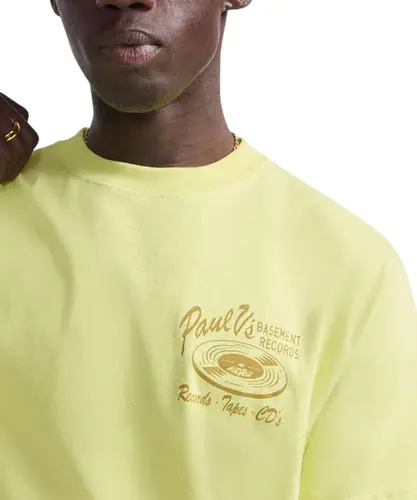 Camiseta Vans Paul Vs SS Canary Yellow