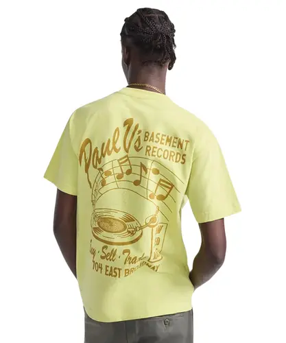 Camiseta Vans Paul Vs SS Canary Yellow