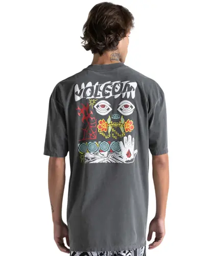 Camiseta Volcom Brain Storm Preto