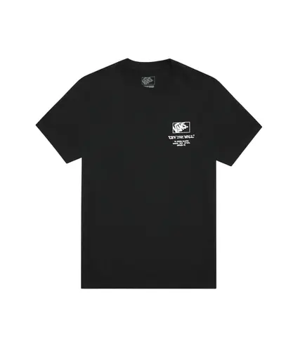 Camiseta Vans Circle Bones SS Black