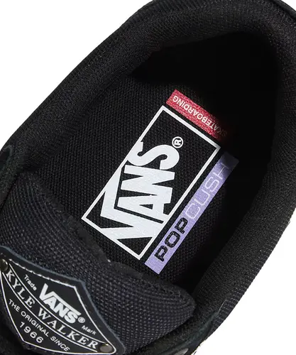 Tênis Vans Skate Kyle Walker Wafflecup Black White