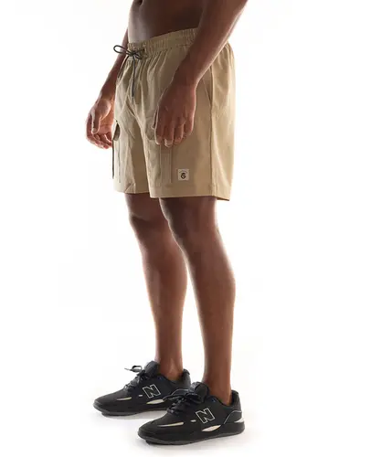 Shorts Kayland Volley Guri Bege Camelo
