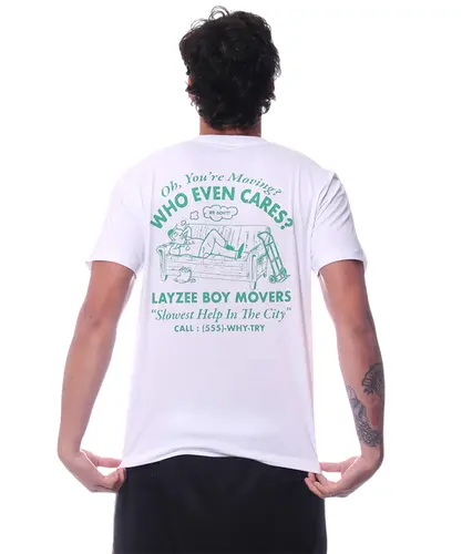 Camiseta Vans Moving Co SS White