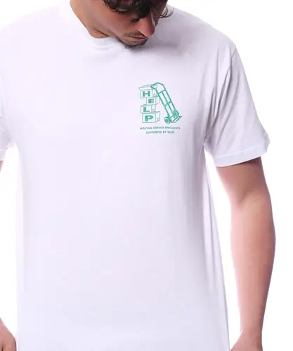 Camiseta Vans Moving Co SS White