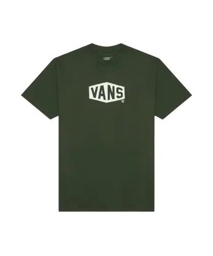 Camiseta Vans SS Hex Dried Kelp White
