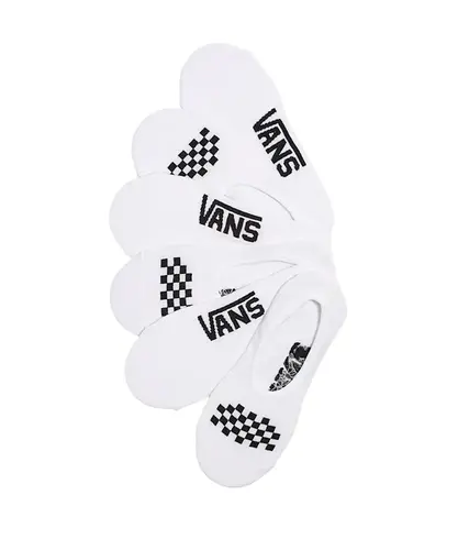 Kit Meia Vans Classic Canoodle White Black
