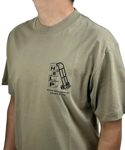 Camiseta Vans Moving CO SS Bay Leaf