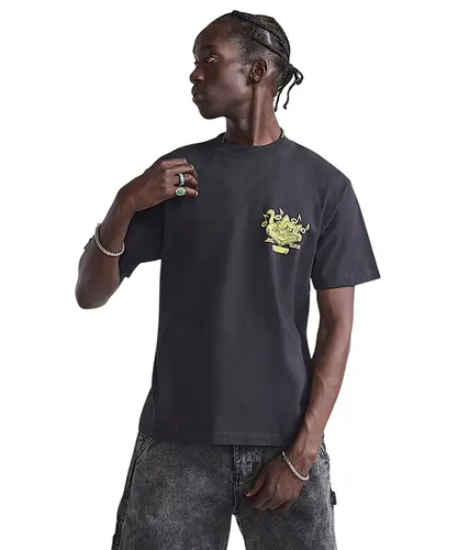 Camiseta Vans SS Scratched Records Black