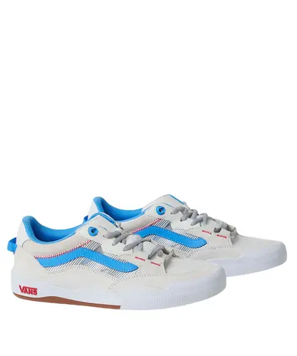 Tênis Vans Wayvee 2 Skate Blanc Azure Blue