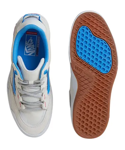 Tênis Vans Wayvee 2 Skate Blanc Azure Blue