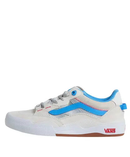 Tênis Vans Wayvee 2 Skate Blanc Azure Blue