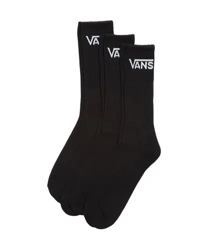 Meia Vans Classic Crew Black