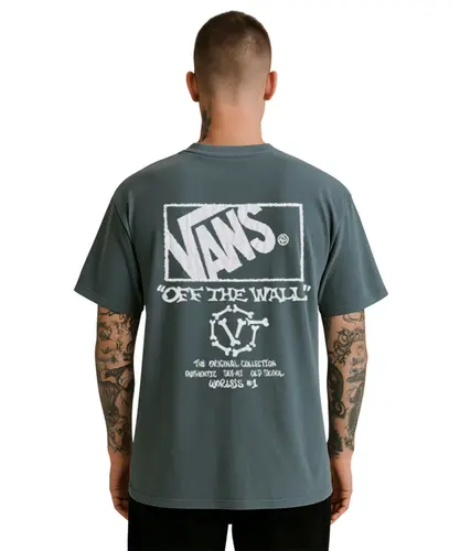Camiseta Vans Circle Bones SS Stormy Weather