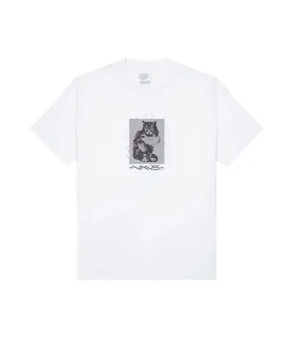 Camiseta Vans SS Feline White