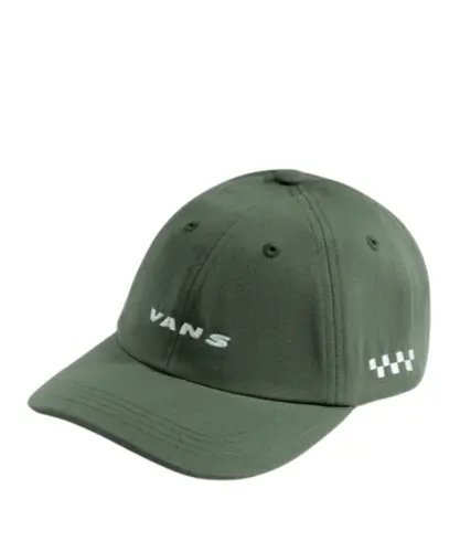 Boné Vans Check Side Curved Bill Jockey Pine Forest