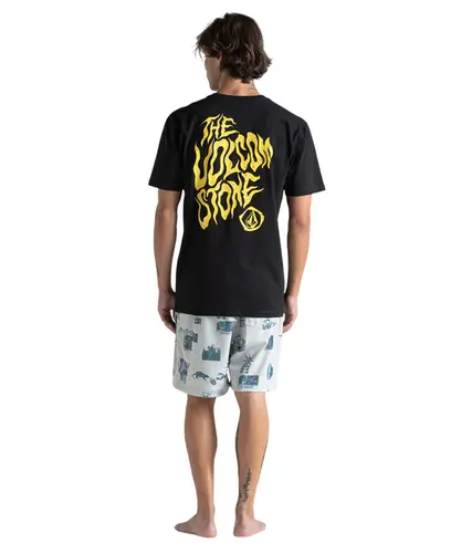 Camiseta Volcom Wavvyy Preto