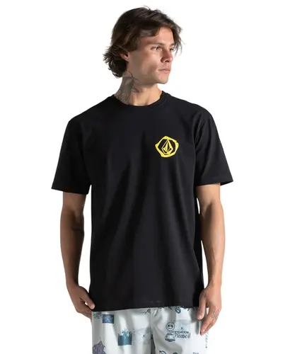 Camiseta Volcom Wavvyy Preto