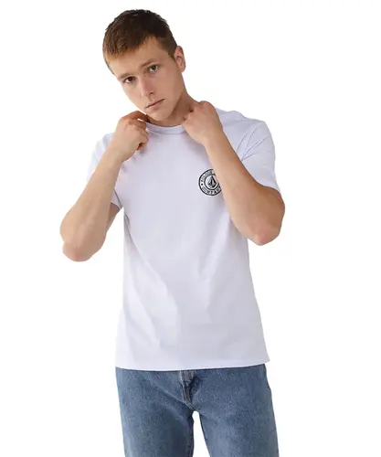 Camiseta Volcom Difuse Branco