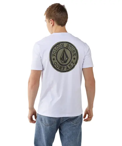 Camiseta Volcom Difuse Branco