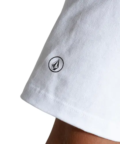 Camiseta Volcom Comfort Circle Solid Branco