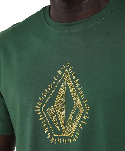 Camiseta Volcom Silk Oxide Verde Escuro