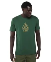 Camiseta Volcom Silk Oxide Verde Escuro
