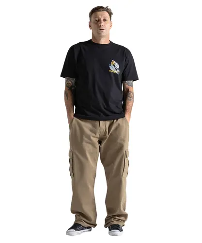 Camiseta Volcom Dropped Preto